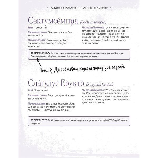 Найповніша Книга заклинань світу Гаррі Поттера. Неофіційне видання UAS15461 фото