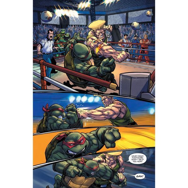 Teenage Mutant Ninja Turtles Vs. Street Fighter UAS1803 фото