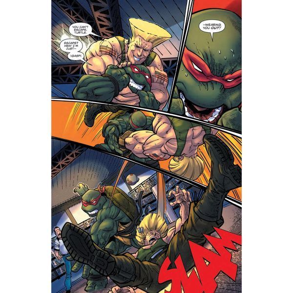 Teenage Mutant Ninja Turtles Vs. Street Fighter UAS1803 фото