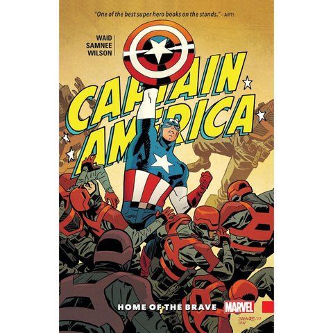 Captain America: Home Of The Brave by Waid & Samnee UAS1811 фото