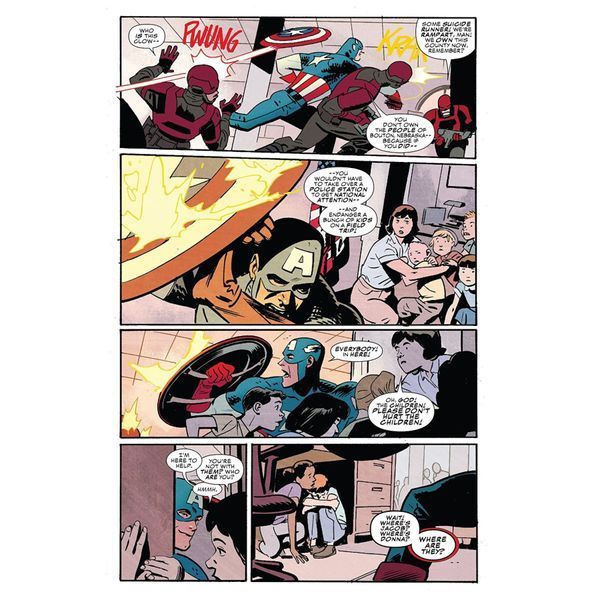 Captain America: Home Of The Brave by Waid & Samnee UAS1811 фото