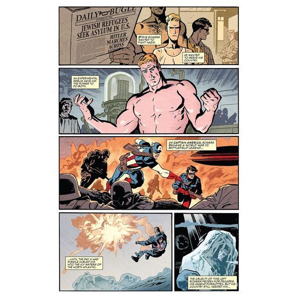 Captain America: Home Of The Brave by Waid & Samnee UAS1811 фото