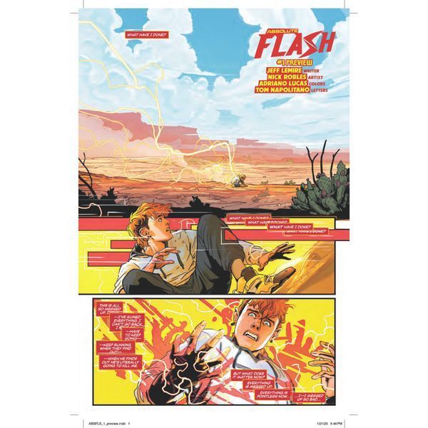 Absolute Flash Vol. 1: Of Two Worlds TP UAS1911 фото