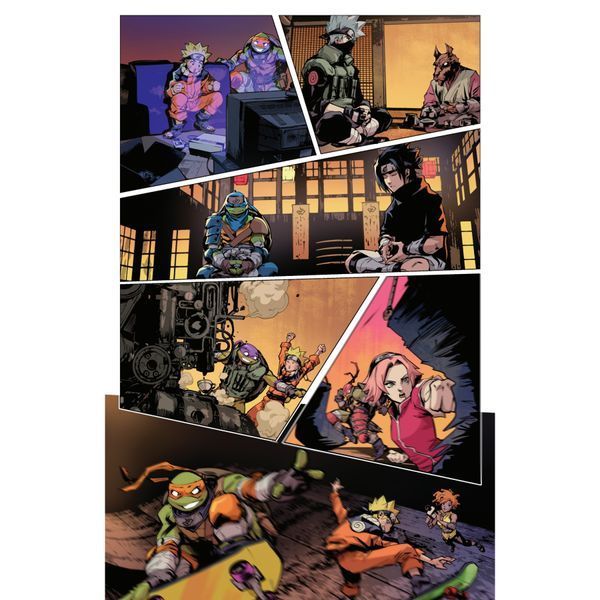 Teenage Mutant Ninja Turtles x Naruto UAS15890 фото